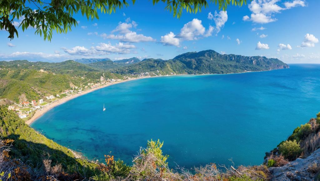 Agios Georgios Pagon - eine der schönsten Buchten im Mittelmeer 